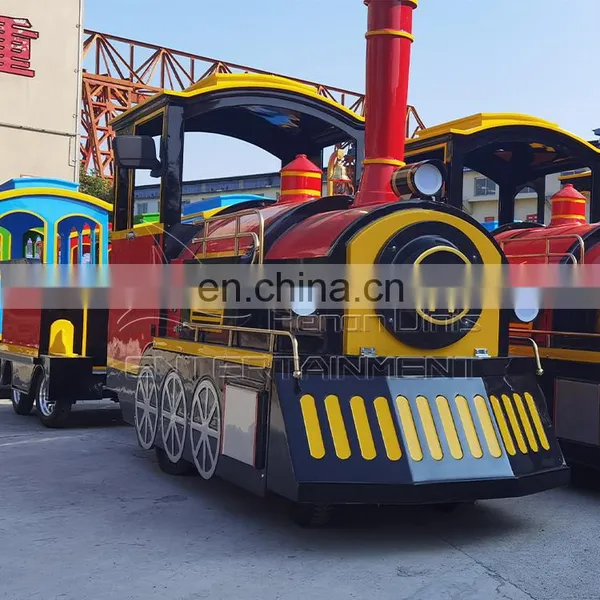 China Direct Manufacturer Adult Train Amusement Trackless Park Train Price photo-5