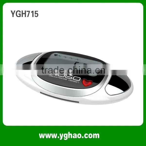 Mini Heart Rate 3D Sport Pedometer 3d Multifunctional Sports Pocket Pedometer Smart 3D Pedometer Activity Tracker photo-2