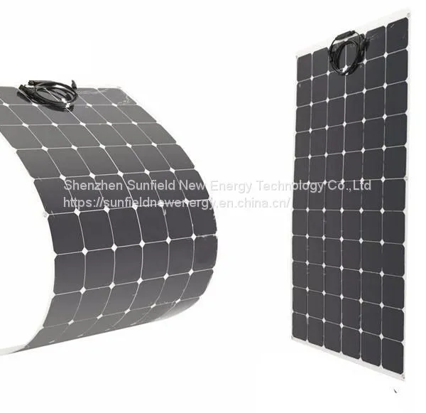 200W 235W 37.5V Flexible PV Panel ETFE Coating Low Light Reflection Cable With MC4 Connectors photo-2
