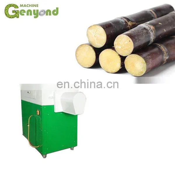 GYC 300-600kg/h Sugar Cane Sugarcane Peeling and Cutting Machine photo-3