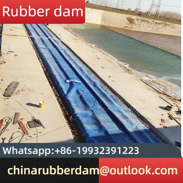 Installation of Water Filled Rubber Dam, Removal and Replacement of Old Dam Bags photo-5