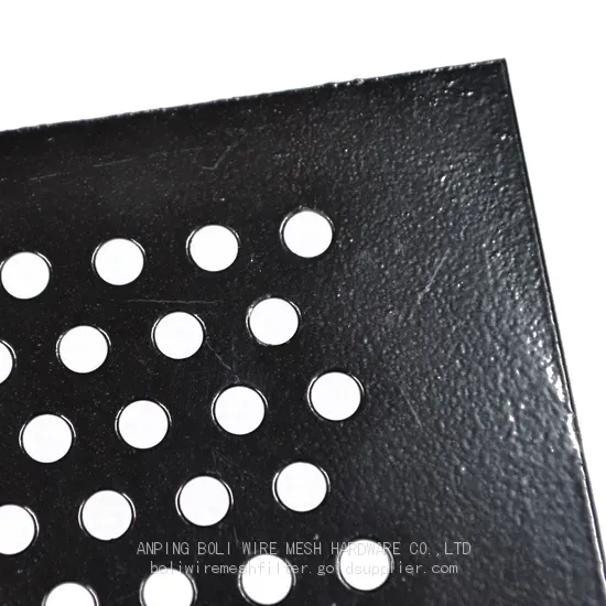 PVC Coated Round Hole Perforated Metal Mesh,Stainless Steel Perforated and Hot Zin Perforated Plate photo-4