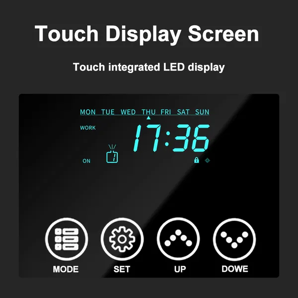 Cold Air Technologyb Digital Display Touch Screen Aromatherapy Nebulizer Essential Oil Scent Diffuser photo-4