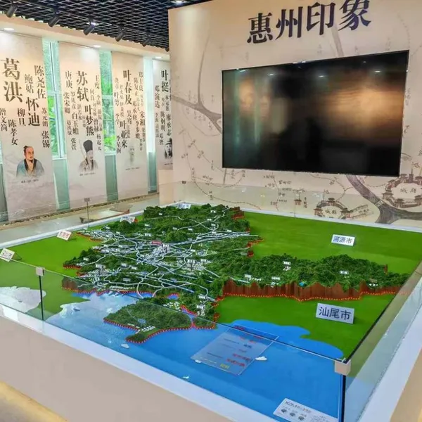 Heyuan Terrain Sand Table Model Customization Factory photo-4