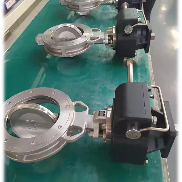 Reliable Pneumatic Double Eccentric Butterfly Valve for Municipal Engineering and Oil Industry, DN50-DN1200 Size Range photo-3