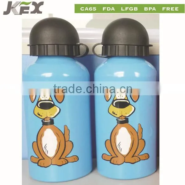 Best Quality Cycling Round Cap Aluminum Water Bottle photo-2