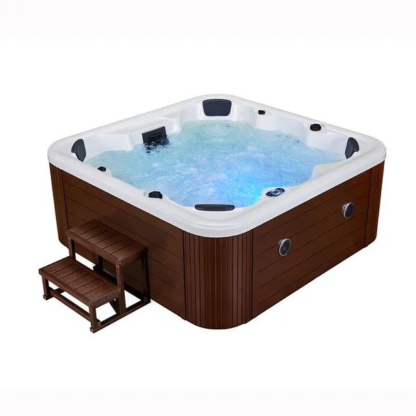 Customized Design Whirlpool Bathtub Belize Quietoperationensuresapeacefulexperiencewithoutdisturbingothers.