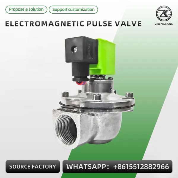 Solenoid Pulse Valve DMF Series Right Angle Submerged Type for Dust Collector photo-4
