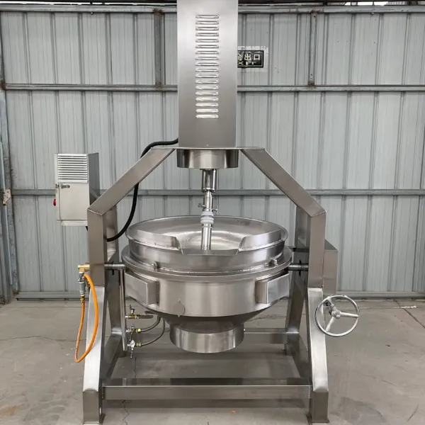 Jacket Cooking Mixing Pot by Steam or Gas Heating10 photo-5