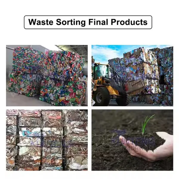 Waste Treatment Machinery Metal Plastic Sorting Machine Garbage Compactor Waste Segregation Machine EPC photo-4