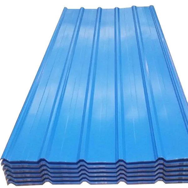 Prepainted Corrugated Steel Sheet Color Coated Roofing Plate SGCC Grade for Container Application photo-6