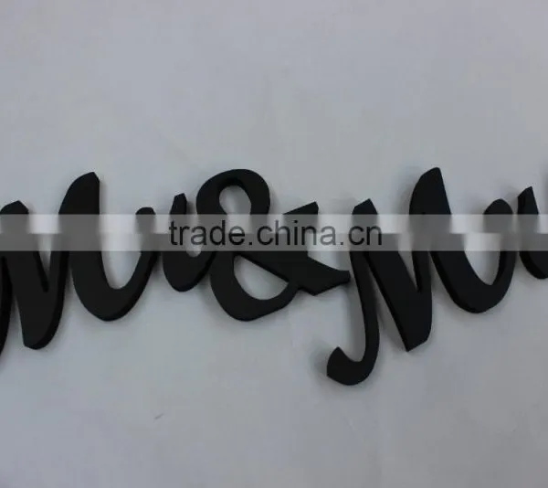 Home Family Wooden Letters Mr&mrs Decoration photo-3