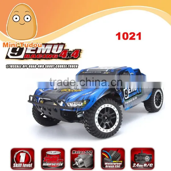 1/10 SCALE ELECTRIC 4WD 2.4GHZ RC OFF-ROAD BRUSH HIGH SPEED RC TRUCK WATERPROOF
