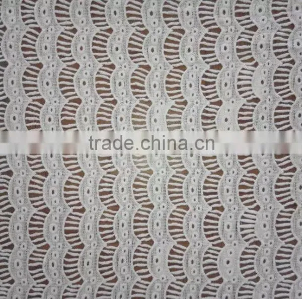 Cotton Lace Fabric Embroidery Flower Full Garment Accessory For Clothing photo-2