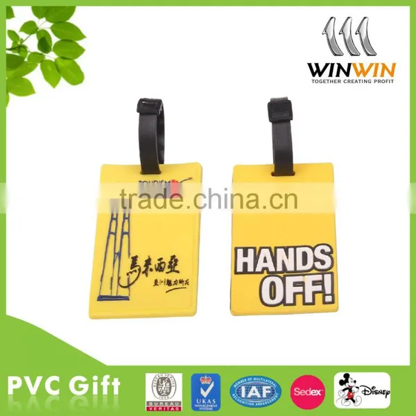Wholesale Cheap Special Design 3D Pvc Luggage Tag photo-3