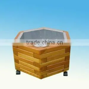 Square Wooden Planter