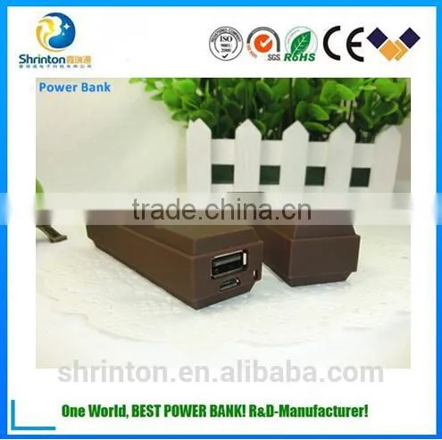 New Design Portable Chocolate Power Bank , Mini Power Bank 2600Mah For Mobile Phone photo-3