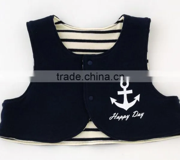 Japanese Wholesale Products High Quality Cute Cotton0-3 Month Baby Vest Unisex Toddler Clothing Kids Wear Infant Clothes photo-3