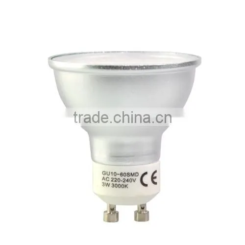 6W GU10 Led Spotlight 60Leds 220V 230V 240V Bombillas Led Light SMD 2835 Spot Light Better Than 5730 Style Led Corn Lamp photo-3