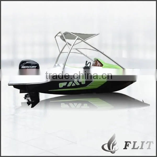 Electric Diesel Inflatable Speed Boat With Outboard Boat Motor photo-3