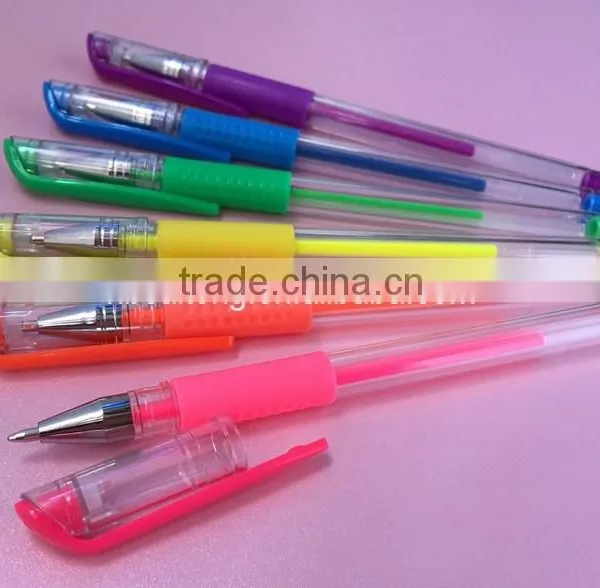 Good Quality Gel-Ink Gel Pen's Ink Type and Normal Gel Pen's Ink Feature Coloring Gel Pen 24-piece Value Set photo-2
