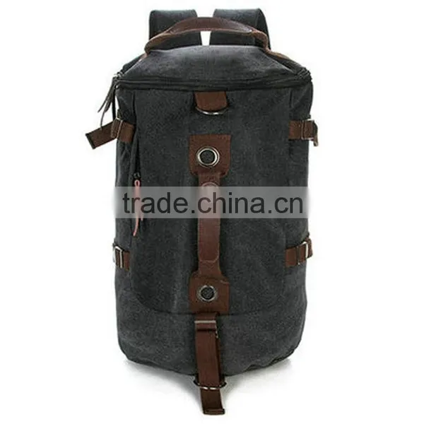 Large Capacity Man Travel Bag Outdoor Mountaineering Backpack Men Bags Hiking Camping Canvas Bucket Shoulder Bag photo-4