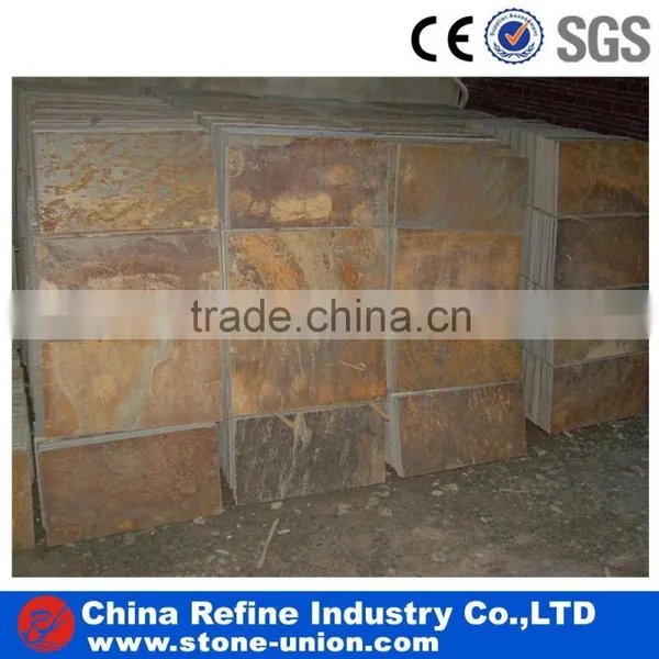 Chinese Cheap Black Slate Tiles photo-2