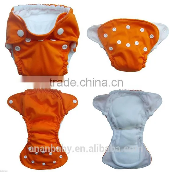 Double Gussets Soft Breathable Newborn AIO Babies Cloth Diaper Quality Choice photo-3