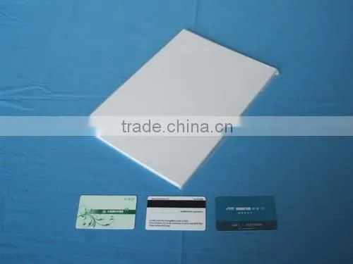 Hot Sale Inkjet Pvc Sheet Silver Inkjet PVC Sheet