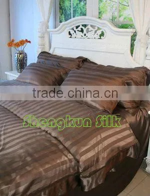 2015 Wholesale Luxury 19mm 20mm 25mm King Size 100% Silk Bedding Set With OEKO-TEX photo-2