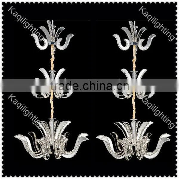 Hotel Project Crystal LED Chandelier Light Pendant Lamp New Modern Lighting Chandelier