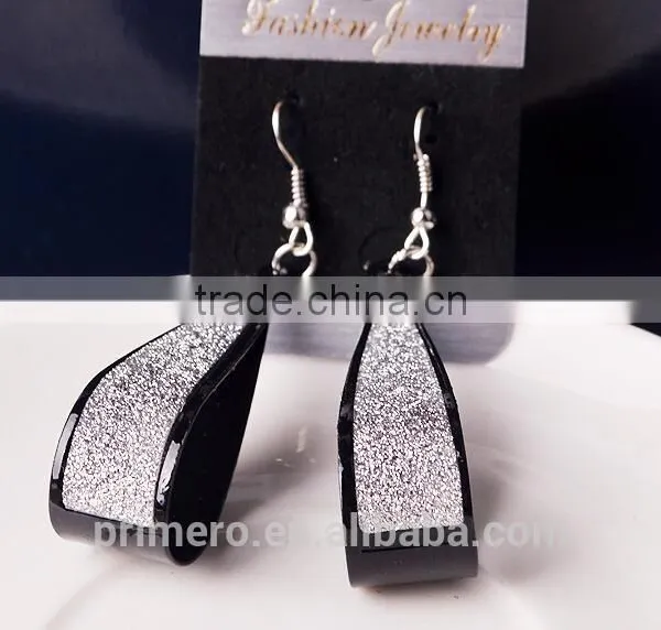 Fashion Punk Girl Dangle Earrings Valentine's Day Gift Silver Gold Black 3 Colors photo-6