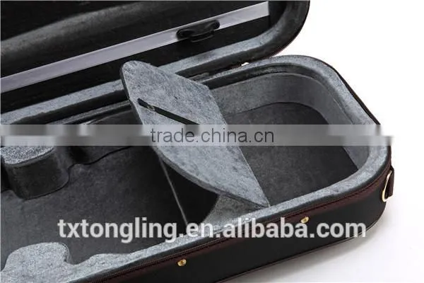 High Quality Square Violin Case With Hygrometer Custom Violin Case TL-20 photo-4