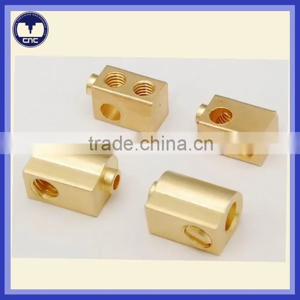 Custom CNC Machined Brass/copper/bronze Parts for Fittings photo-6