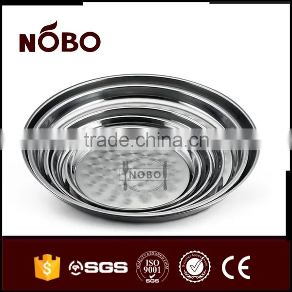 Tai Style Stainless Steel Arab Serving Tray for Fruit,snack photo-4