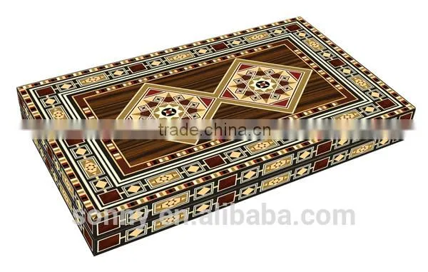 Popular Wooden Backgammon Board Game photo-4