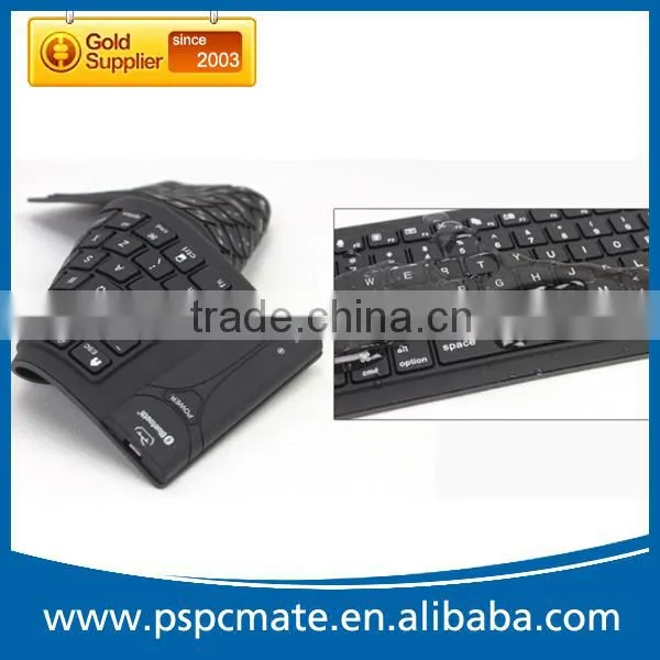 High Quality 107keys Waterproof Flexible Silicon Soft Bluetooth 3.0 Keyboard for Different Country photo-3