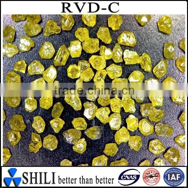 Synthetic Rough Yellow RVD Diamonds Powder photo-2