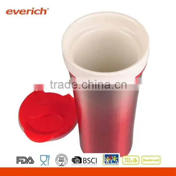 2015 Best Selling Plain White Ceramic Mug With Lid photo-4