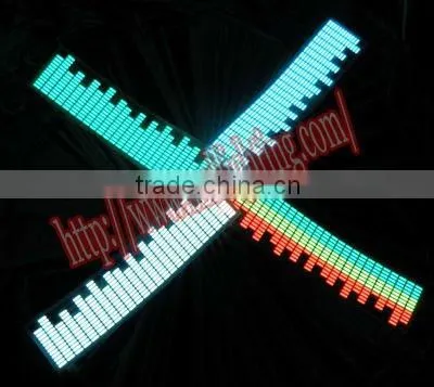 sound active el car sticker,sample free with large quantity.