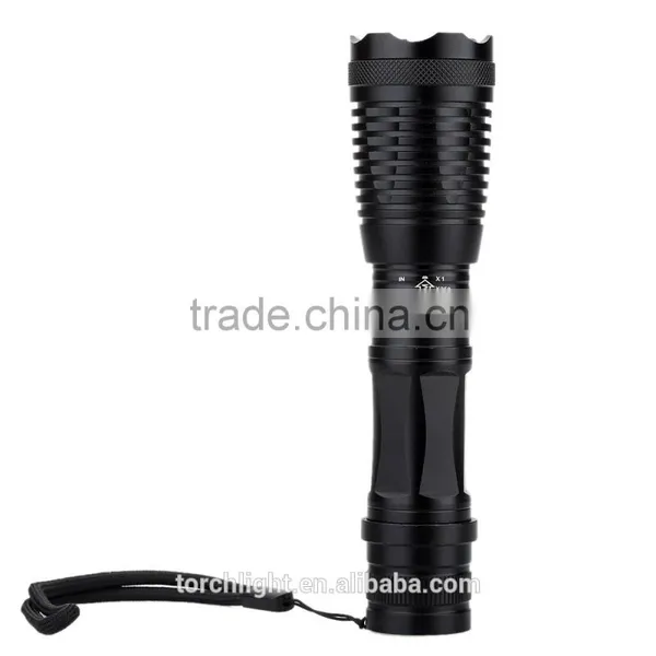 Super Waterproof Zoomable Adjustable Focues LED Flashlight Mini Handy Portable Outdoor CRE E T6 5 Modes Torch Light Lamp TL-8061 photo-3