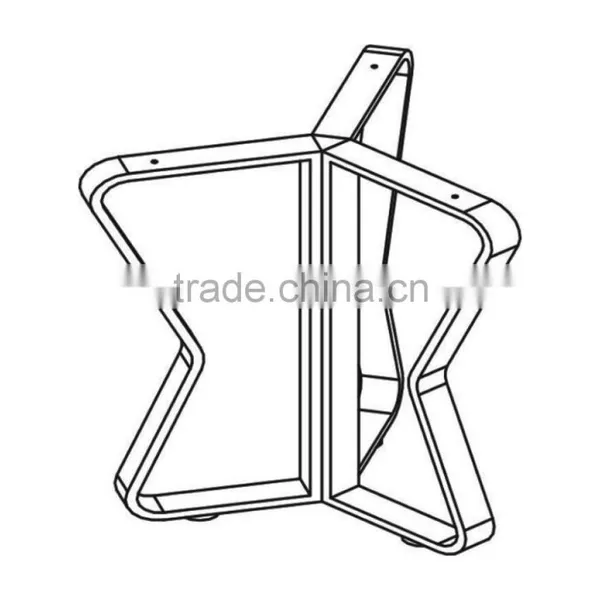 Metal Frame Conference Table, Modern Conference Table, Sytlish Conference Table GZ-89-5-1 photo-2