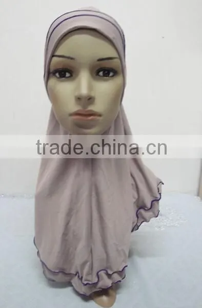 H262 Latest Muslim Hijab With Curling photo-4