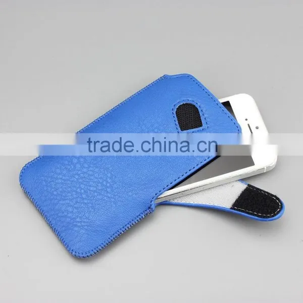 Mobile Pouch by PU Material for IPhone 6 Samsung S5, photo-6