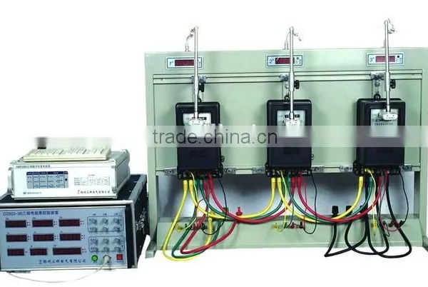 Portable Three Phase Energy Meter Calibrating Bench Test Device