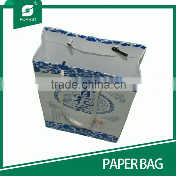 ELEGANT DESIGN CUSTOM PAPER BAG WITH FLEXO PRINTING photo-2