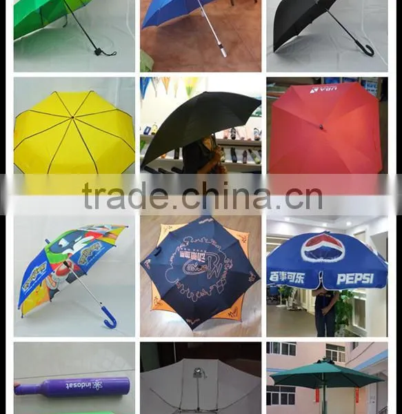 China Umbrella Advertising Light Weight Aluminum Shaft Folded Umbrella photo-2