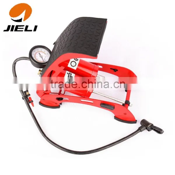 Durable High Pressure JL9209 With Pressure Gauge Foot Bicycle Pump photo-2