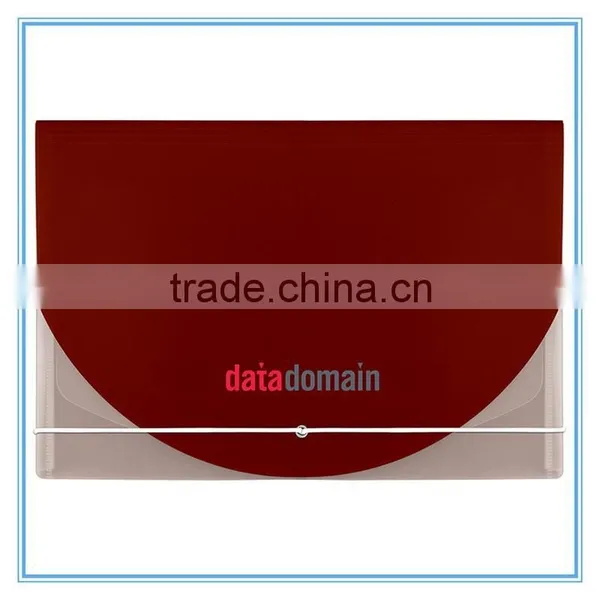High Quality Customized Plastic File Folder With String photo-4