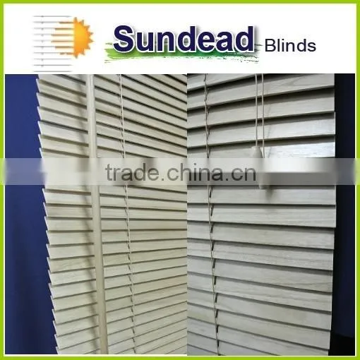50 mm Natural Wood Blinds and Eco-friendly Blinds With FSC Certificate photo-6